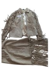  -&nbsp;A3393/ Komplet Westernov� bunda + sukn� od  www.kotlant.cz