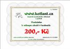  - Elektronick drkov poukaz  na nkup zbo v hodnot 200 K od  www.kotlant.cz